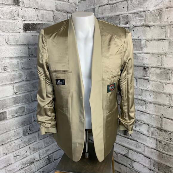 Vintage 90s Union Made Tradizioni Wool Two Button Blazer Sport Coat - Picture 6 of 15